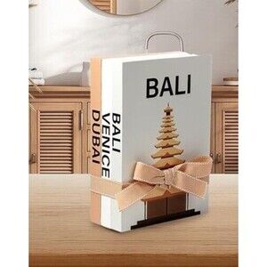 Decorative Books For Home Decor 3 Farmhouse Stacked Books Modern BALI VENICE DUB